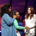 Oprah photo matching donor